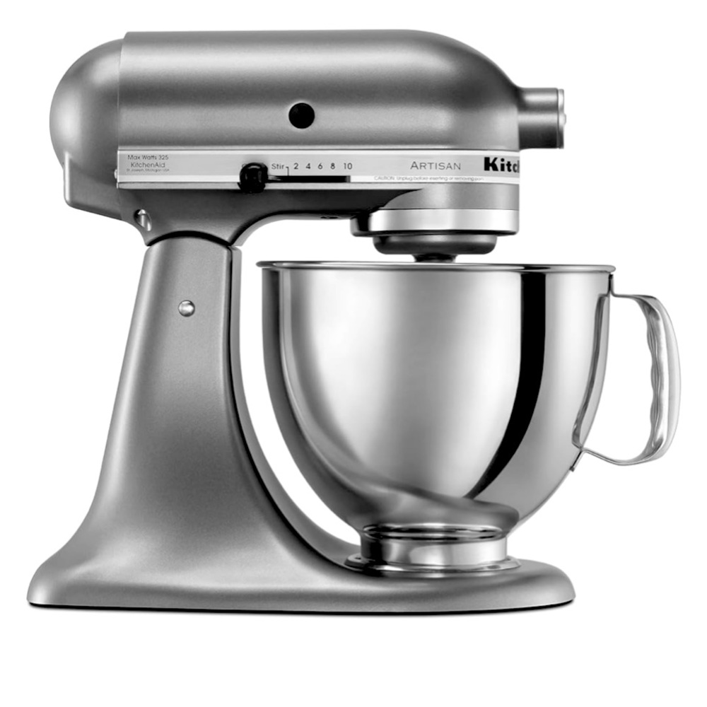 KitchenAid Silver Mixer Artisan Series 4.5 Quart NWB - Unopened